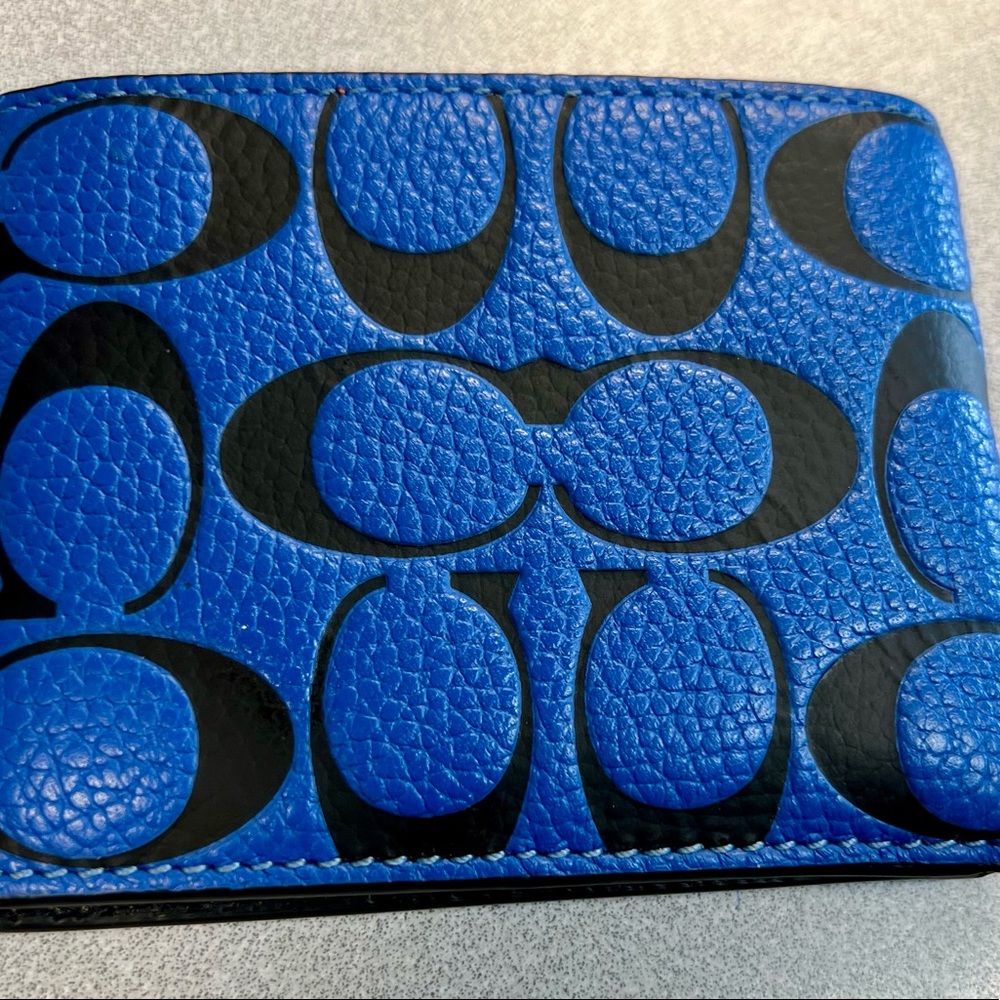 Mens Coach Slim Billfold